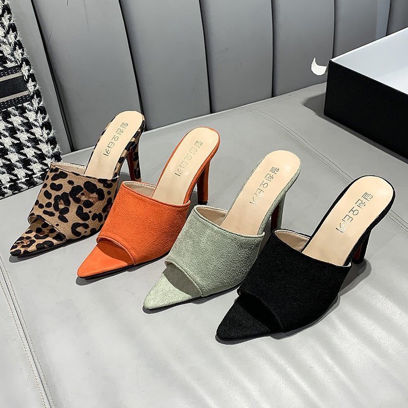 Giày Cao Gót Họa Tiết Da Báo Size 35-43 4.13 Inch | BigBuy360 - bigbuy360.vn