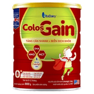 Sữa bột colos gain 0+ lon 800g
