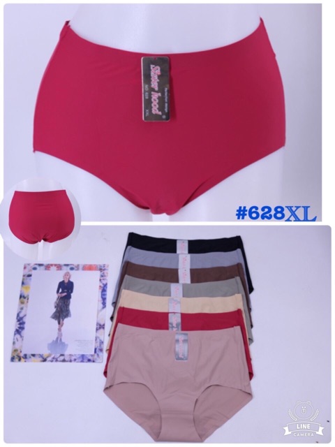 Quần lót đúc su nữ cạp cao sis 628
