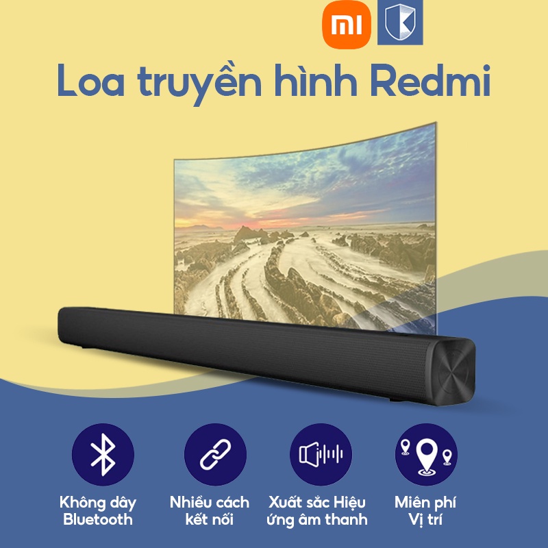 Loa soundbar TV Redmi Hỗ trợ Bluetooth 5.0 Dễ lắp đặt Công suất 30W Âm thanh tuyệt đỉnh