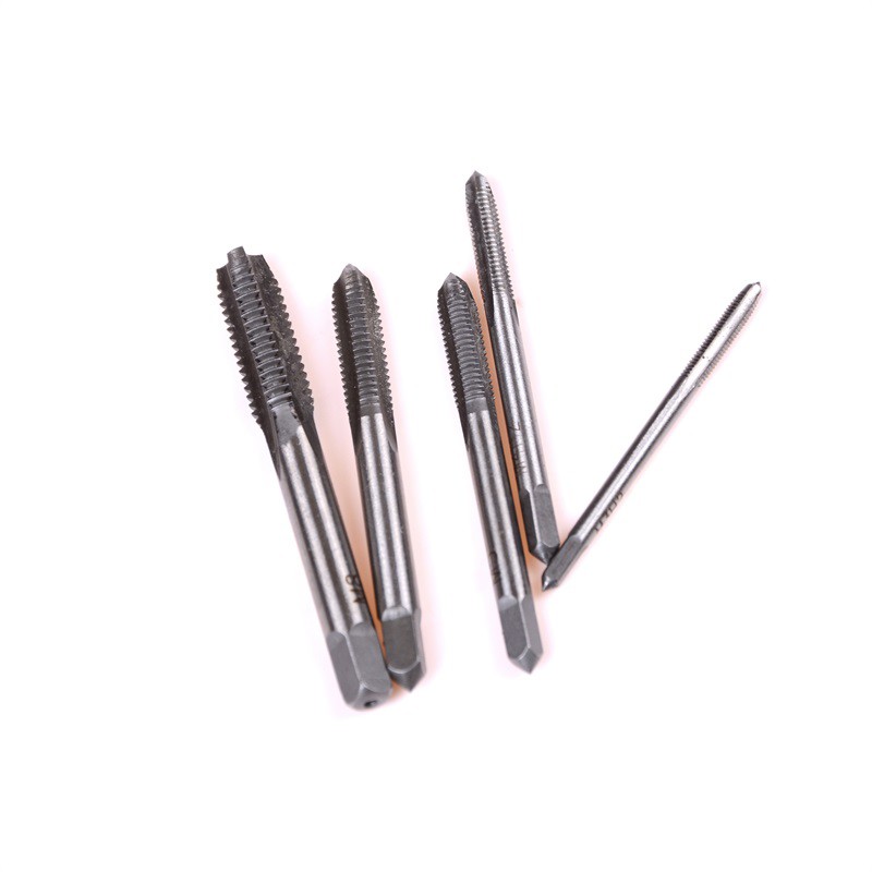 Set 5 Mũi Khoan Thẳng Cầm Tay M3 M4 M5 M6 M8 3mm-8mm