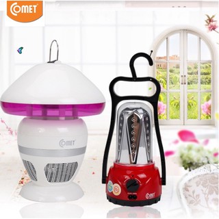 ĐÈN BẮT MUỖI COMET CM038 tặng ĐÈN SẠC COMET CM8517