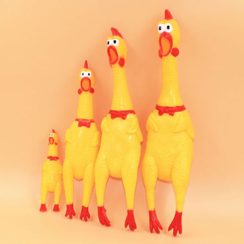 Đồ chơi bóp gà phát âm thanh 30cm 17cm 41cm