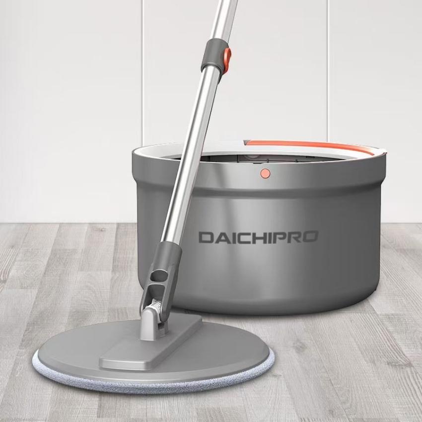 Bộ Cây Lau Nhà Thông Minh, Tự Động Tách Nước Bẩn, Tự Động Vắt Khô, Xoay 360 độ Daichipro DCP 5SM - Hàng Chính Hãng