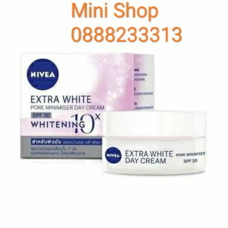 Kem Dưỡng Trắng Da Và Giúp Se Khít Lỗ Chân Lông Ban Đêm(Hoặc Ban NGày) Nivea - 50ml