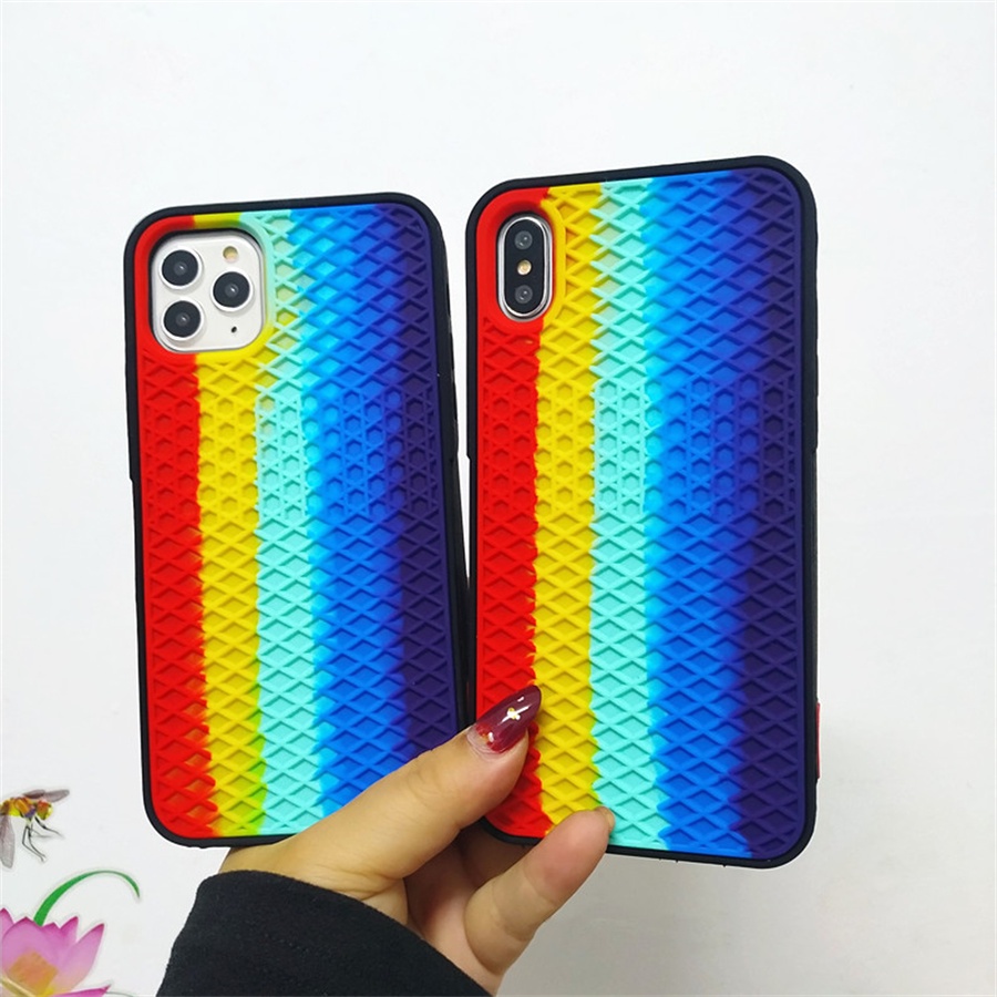 Ôp Điện Thoại Silicon Dẻo Họa Tiết Giày Vans Nhiều Màu Chống Sốc Cho iphone x xs xs max 6 7 8 plus 11 se 2020 Ốp