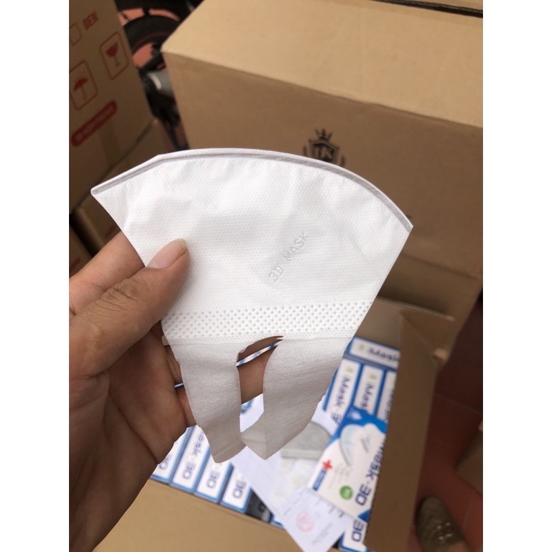 [Mã SKAMCLU7 giảm 10% tối đa 50K đơn 0Đ] KHẨU TRANG 3D THƯƠNG HIỆU 1 hộp 50c | BigBuy360 - bigbuy360.vn