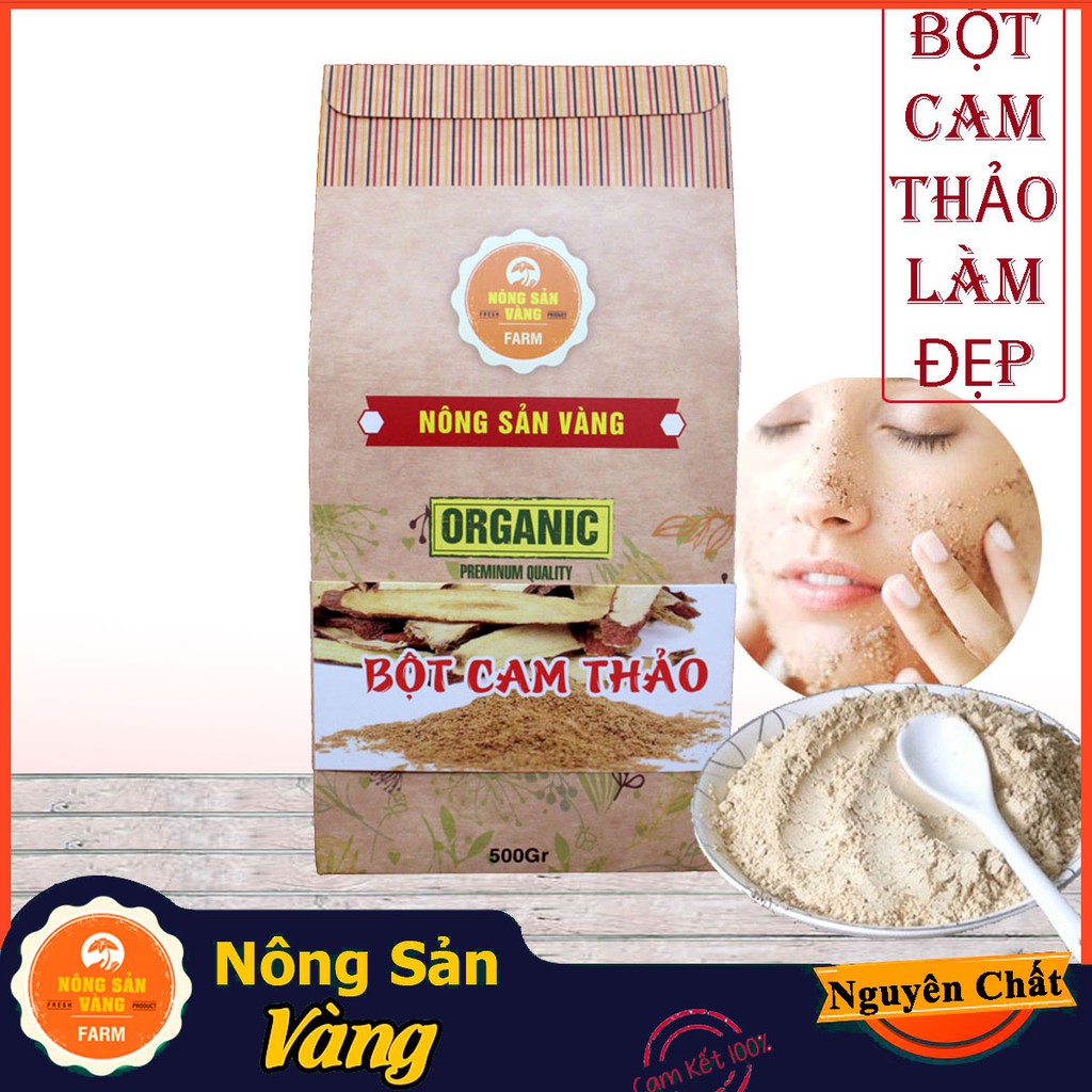 Bột Cam Thảo Nguyên Chất