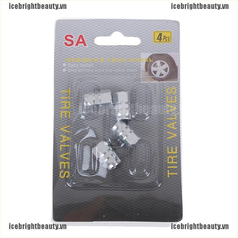 Set 4 Vỏ Bọc Van Bánh Xe Hơi / Xe Tải Mini