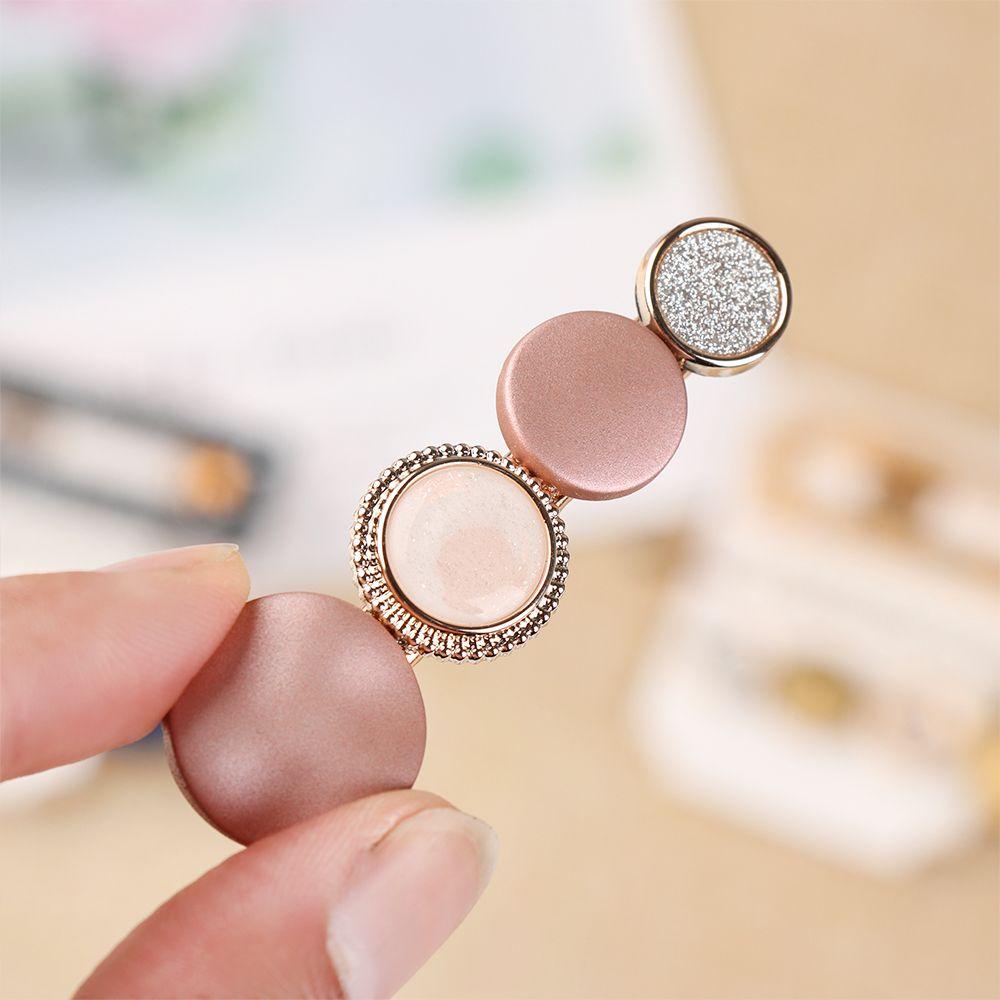 JUNE 3 Cái / Bộ. Kẹp Tóc Họa Tiết Hình Học Mới