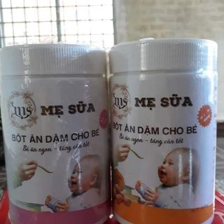 Bột ăn dặm mẹ sữa