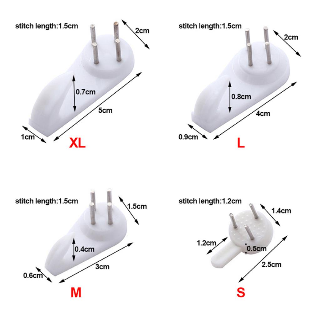 Set 20 Móc Nhựa Treo Khung Ảnh Gắn Tường L5R2