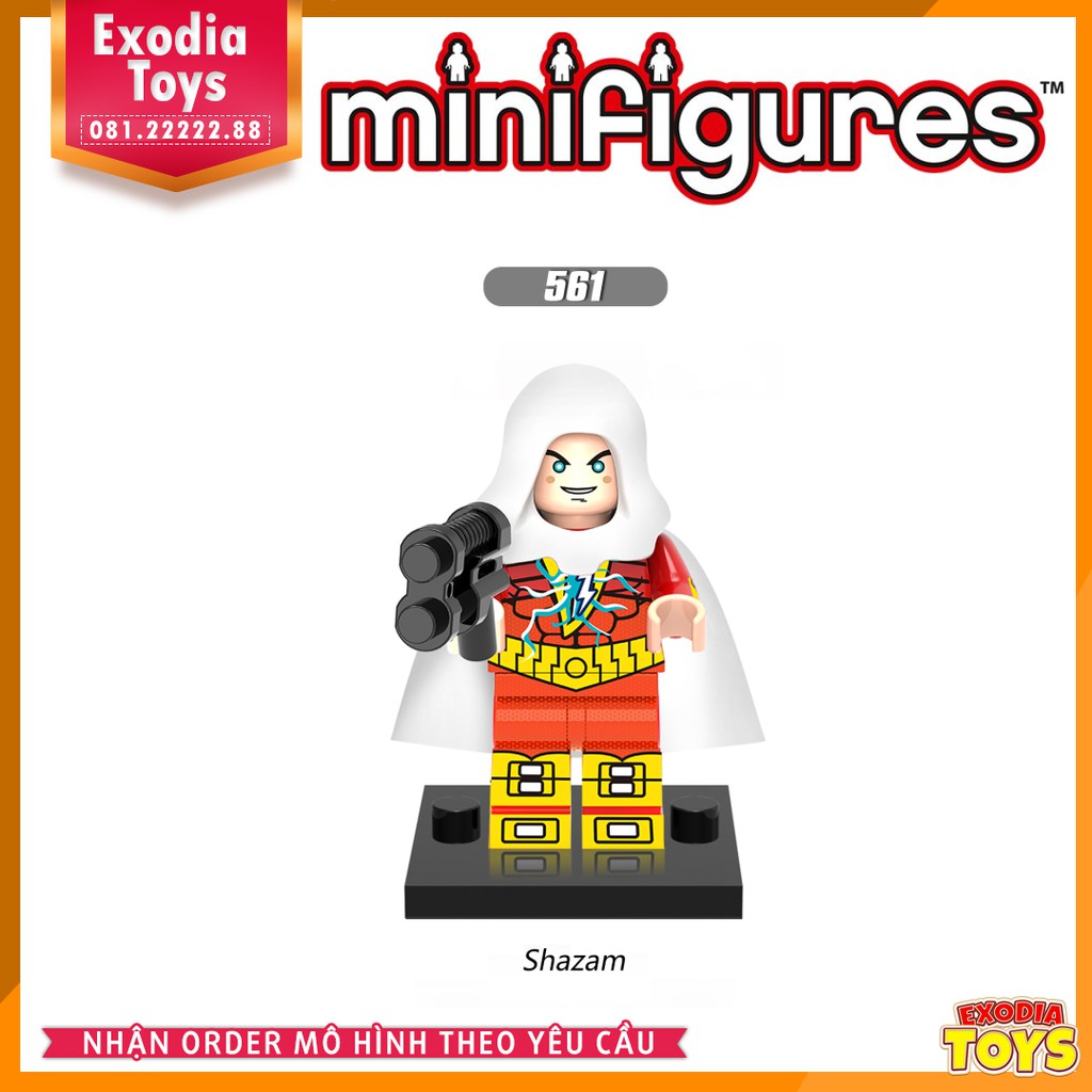 Xếp hình Minifigure Nhân vật siêu anh hùng vũ trụ DC Comics  - Đồ Chơi Lắp Ghép Sáng Tạo - XINH X0153