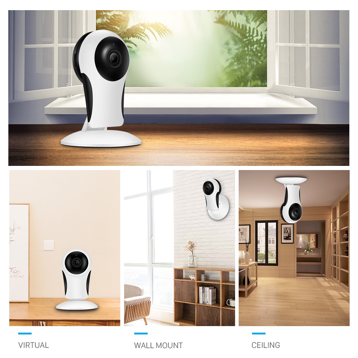 Camera an ninh CCTV ICSEE PRO APP 1080P kết nối WIFI không dây giám sát trẻ | BigBuy360 - bigbuy360.vn