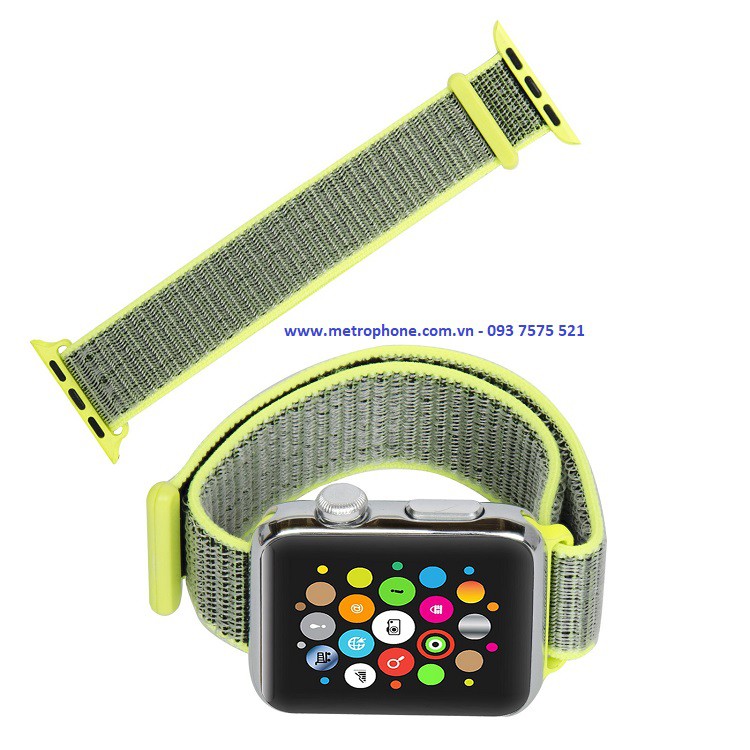 DÂY VẢI KHÓA DÁN DÀNH CHO APPLE WATCH 38MM/40MM/42MM/44MM