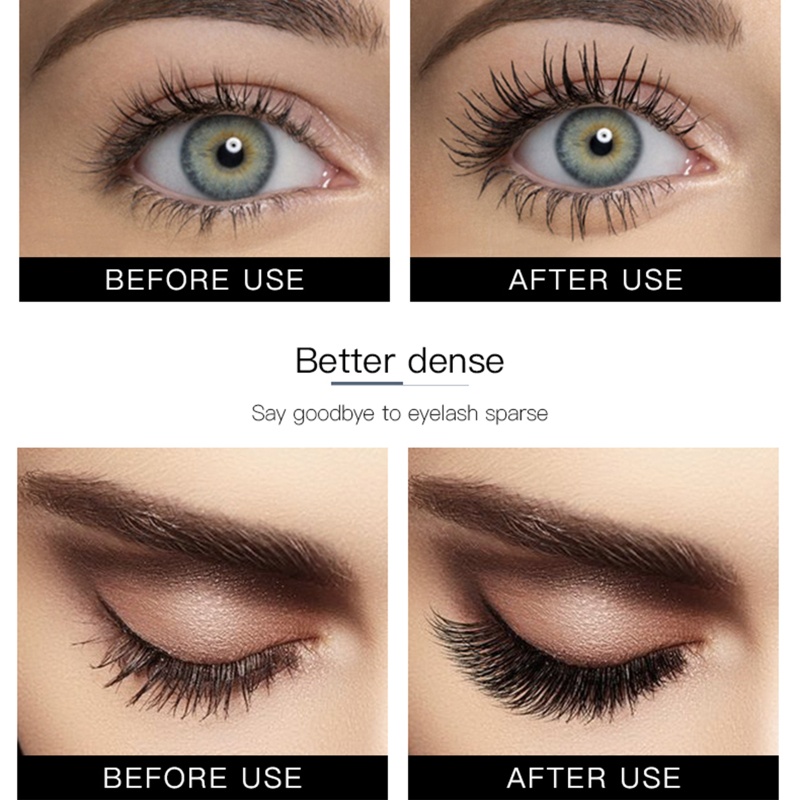 Mascara Sợi Tơ 4D Làm Dài Mi Chống Thấm Nước