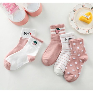 Set 5 Đôi Tất Vớ Nữ Cao Cổ Ms.Dasy 2022