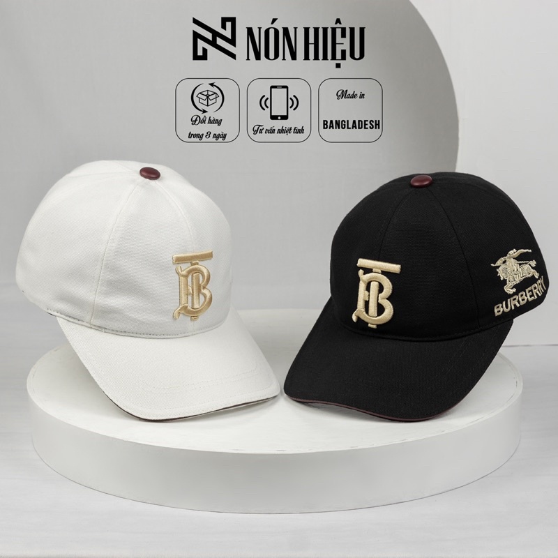 Mũ lưỡi trai Burberry MADE IN BANGLADESH Full Tem Mark hãng