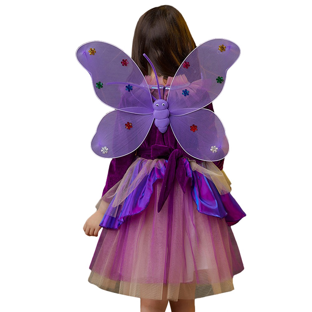 Bộ đồ hóa trang 3 món nàng tiên bướm cho bé gái