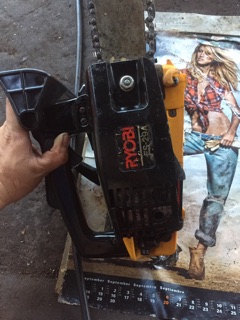 Máy cưa xích mini ryobi es29a hàng bãi nhật