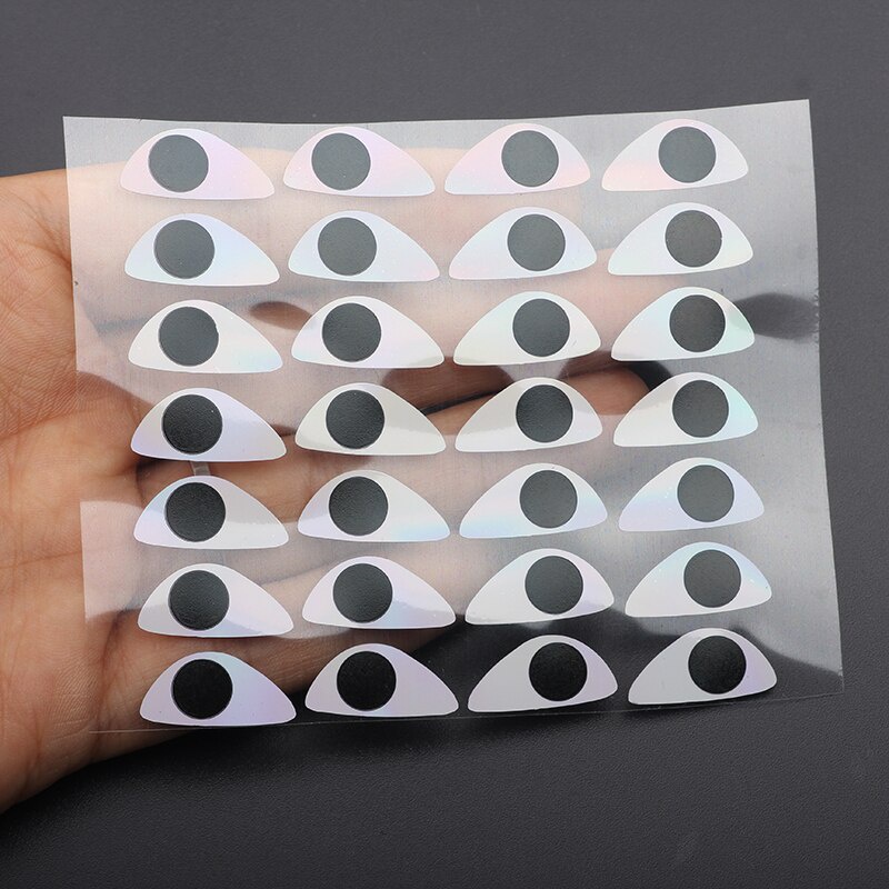 Mắt Xốp 2D Gắn Mồi Câu Cá Giả DIY