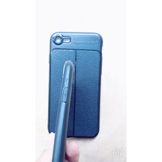 [RẺ VÔ ĐỊCH] ỐP LƯNG IPHONE GIẢ DA AUTO FORCUS ĐEN CỰC ĐẸP