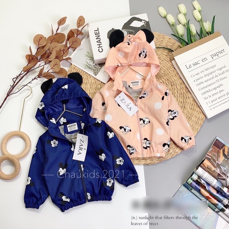 Áo khoác mickey cho bé