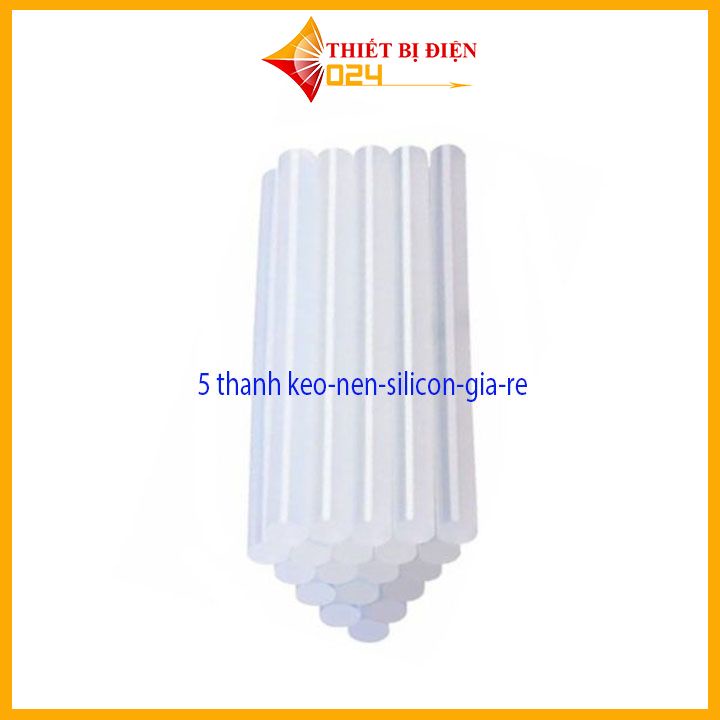 Bộ 10 Cây Keo Nến Silicon  -Thanh Keo Nến Chất Lượng Cao Sửa Chữa Gia Đình, Làm Đồ Hand Made
