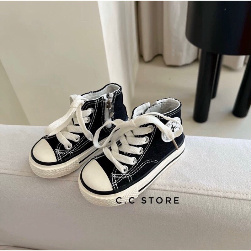 Giầy cổ cao dáng coverts cho bé