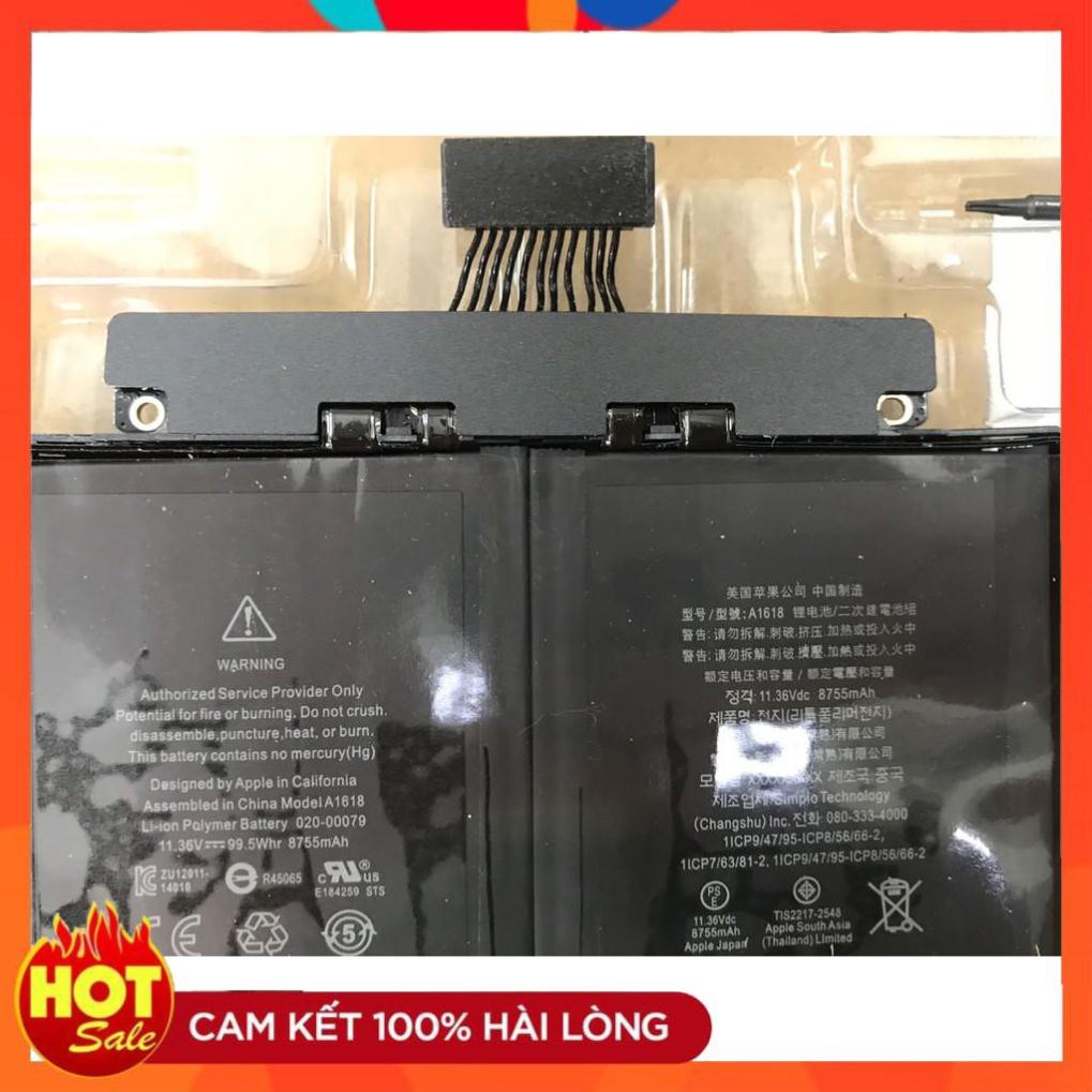 HÀNG ZIN  Pin (Battery) Apple MacBook Pro15 Retina A1618 A1398 Mid 2015 New Original