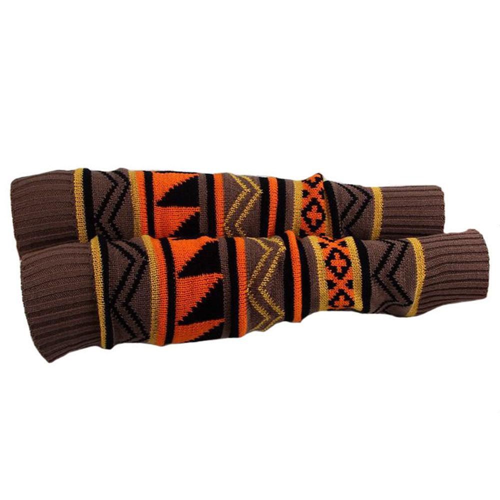 Vớ Dệt Kim Dài Giữ Ấm Mùa Đông Phong Cách Bohemia Cho Nữ