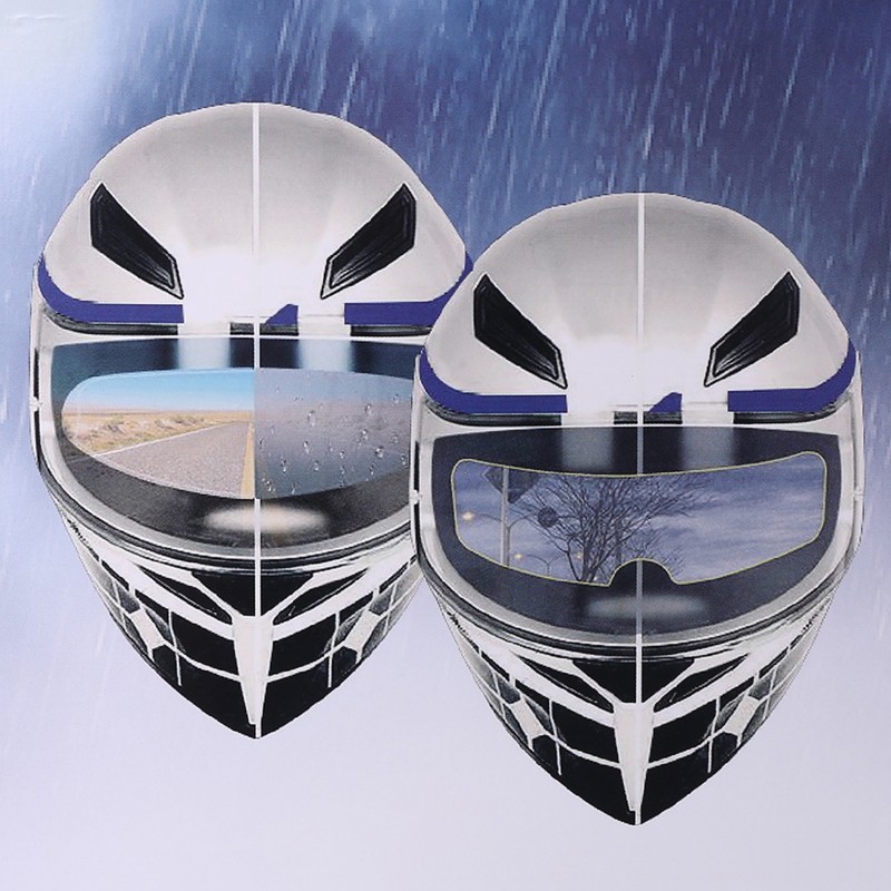 Miếng dán chống thấm nước chuyên dụng cho kính chắn gió nón bảo hiểm chạy xe máy