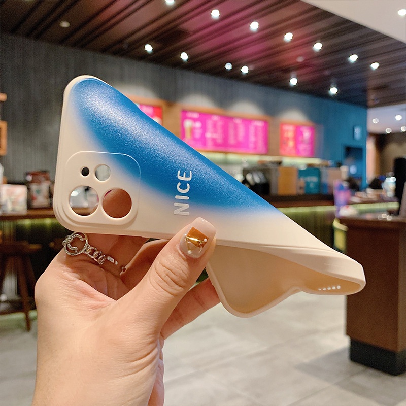 Ốp lưng iphone cá Heo Xanh cạnh vuông dẻo iphone 6splus/7/7plus/8/8plus/x/xr/xs/11/12/pro/max/plus/13promax e230