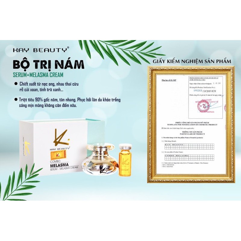 Combo Nám kay beauty (diễn viên NGÂN QUỲNH sử dụng)