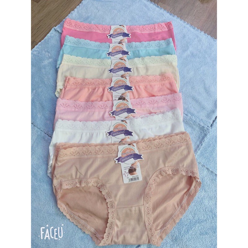 Quần Lót Cotton Viền Ren Thái 5889