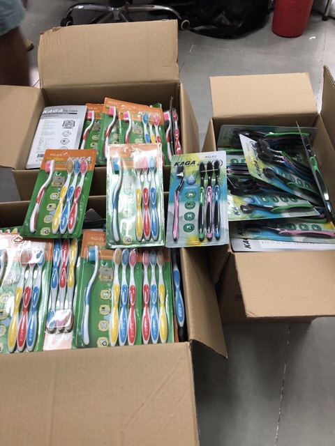 COMBO SET 4 BÀN CHẢI