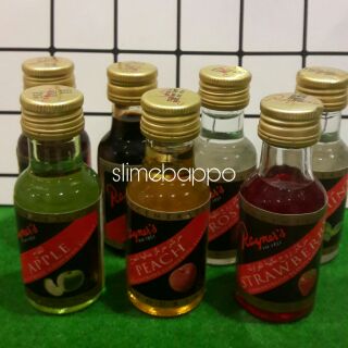 Hương thực phẩm ngoại nhập đào, vani, dứa, chocolate, rum, dâu, bạc hà