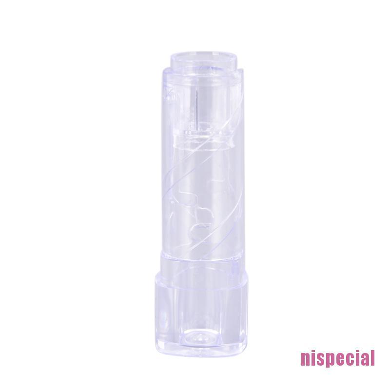 Ống Nhựa Trong Suốt Đựng Son Môi Tiện Dụng