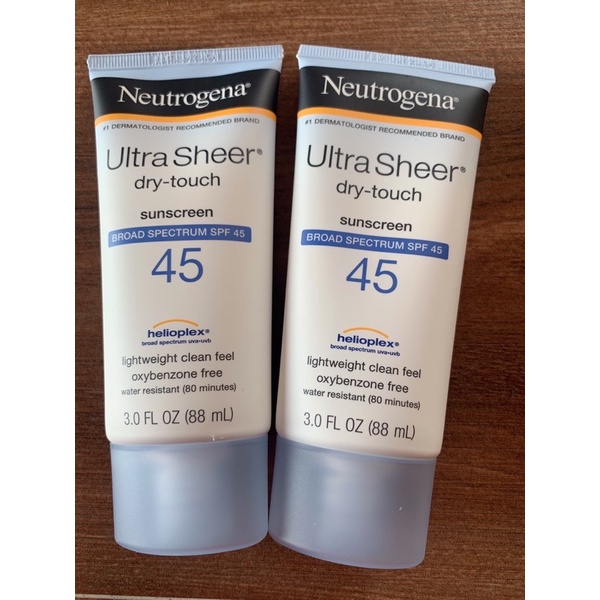 Kem chống nắng Neutrogena Ultra Sheer dry-touch SPF 45 50 70