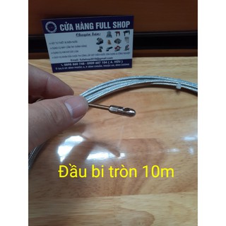 Dây mồi luồn ống điện bằng cáp đầu bi tròn 10m