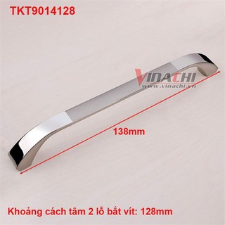 TAY KÉO TỦ chữ C nhôm 9014 CHẤT LƯỢNG CAO (1 CÁI)