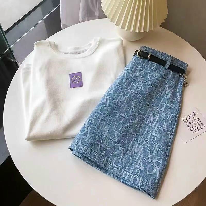 Chân váy chữ kèm đai da( như ảnh mẫu cuối) | BigBuy360 - bigbuy360.vn