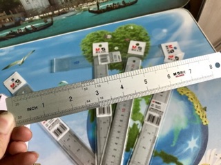 Thước kẻ nhôm 20cm MG