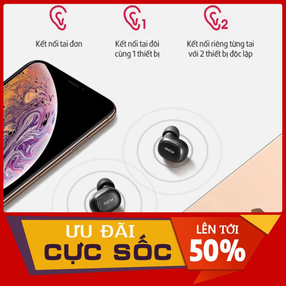 SALE KHÔ MÁU Tai nghe Bluetooth QCY T1 @@@