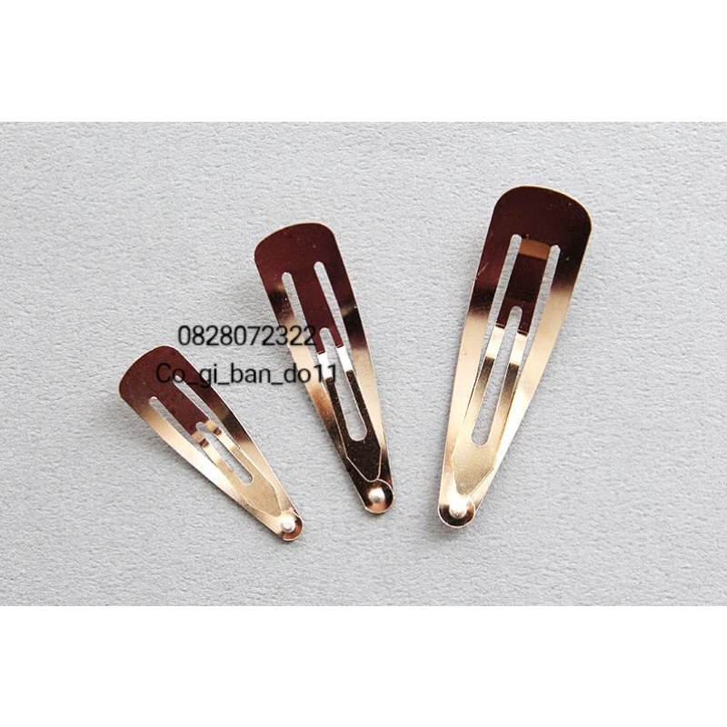 Phôi Kẹp Bấm Giọt Nước Làm Kẹp Handmade.