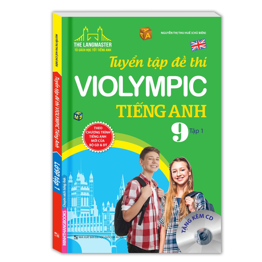 Sách - Tuyển tập đề thi VIOLYMPIC tiếng Anh lớp 9 - tập 1