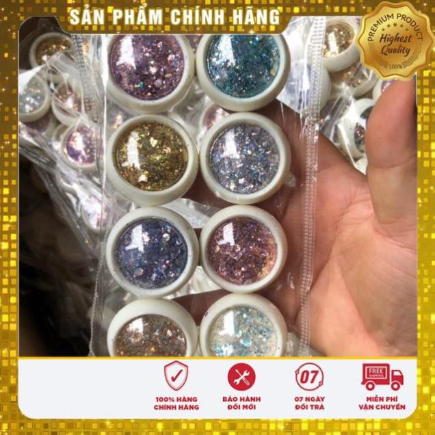Set nhũ 6d siêu sáng trang trí móng siêu sáng