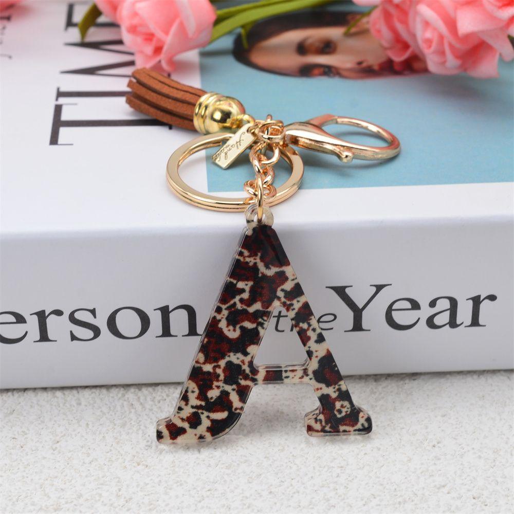 Móc Khóa Hình Báo Hồng Màu Sắc Gradient Độc Đáo