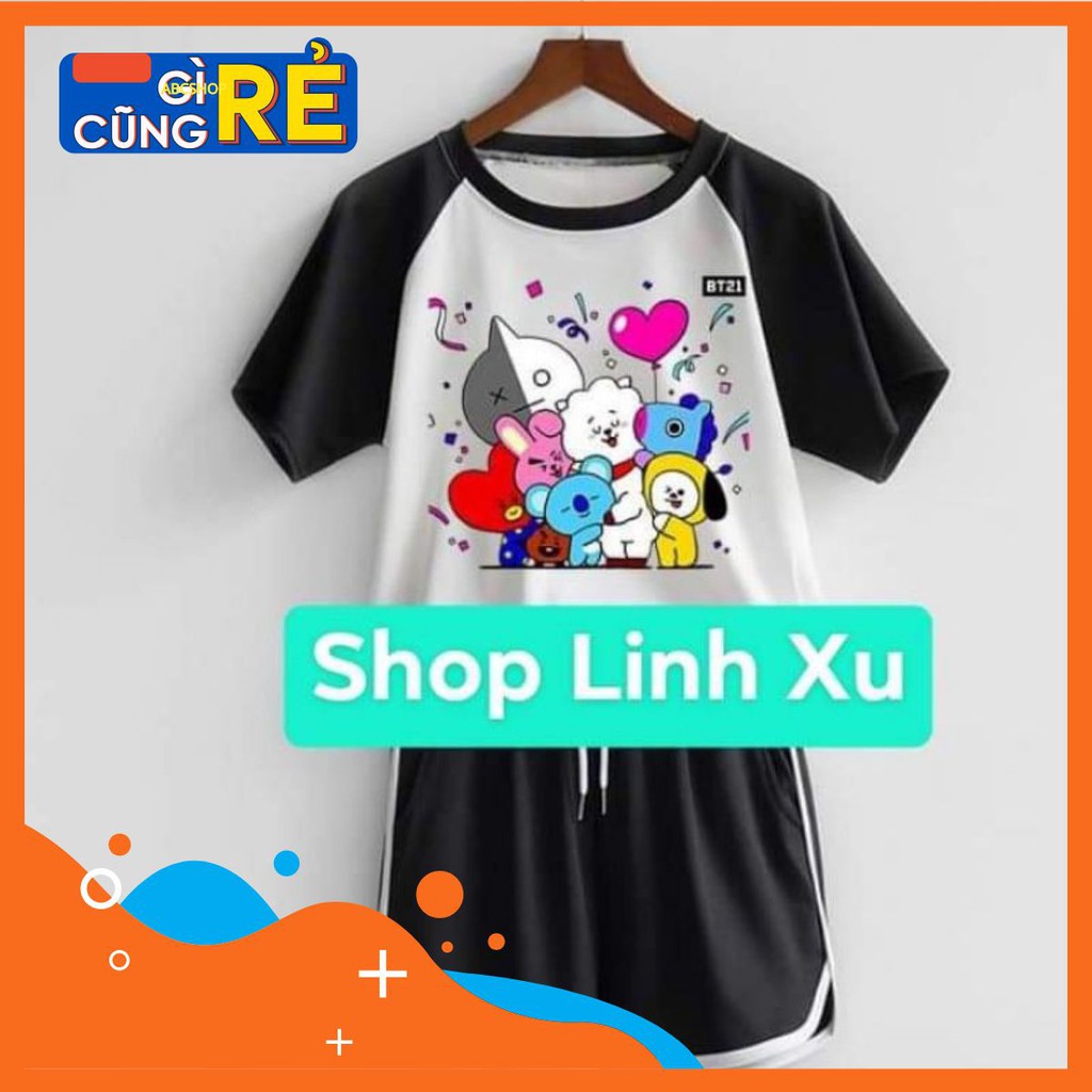 khuyến mại giá rẻ Áo BTS 🌺 Freeship 🌺 Bộ raplang BT21 BTS Full Size giá ưu đãi nhanh tay đặt hàng ngay hôm nay