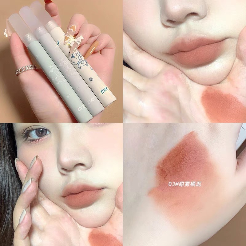 HÀNG MỚI VỀ Set 3 Cây Son CVZ UNICORN Siêu Hot Bộ 3 Cây Son Kem Nhung Ngựa Kỳ Lân Nội Không Dính Cốc MAFICK Nắp Nhung | Thế Giới Skin Care